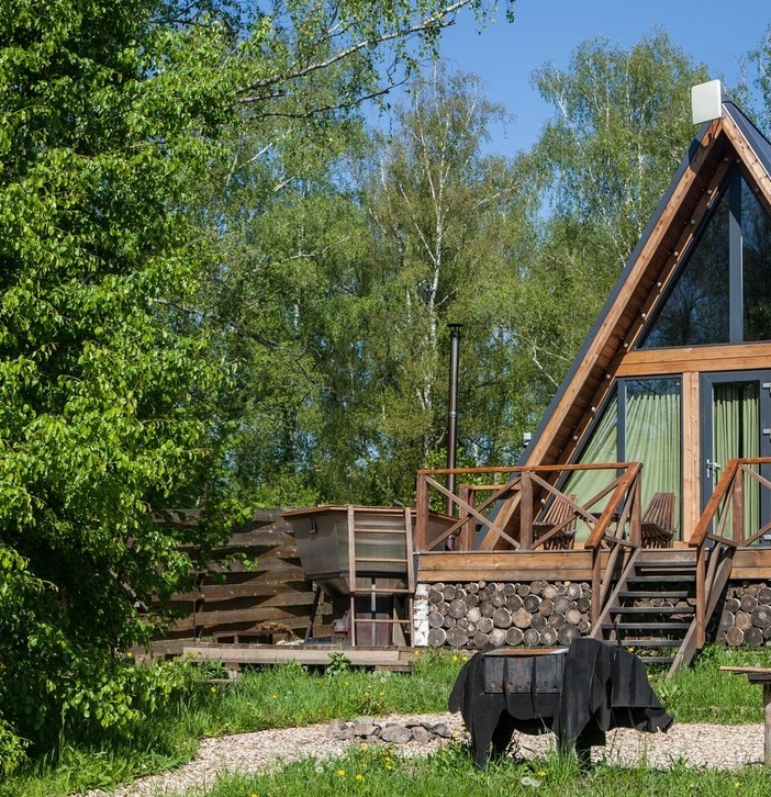 A-Frame Лето в Дачном клубе Якшино